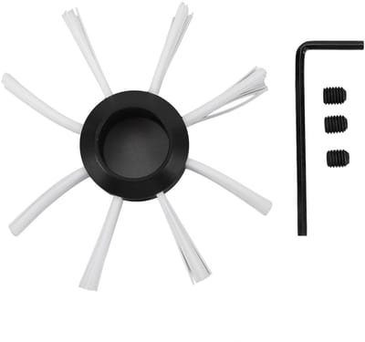 Dailygoods- Rioolcamera Beschermend Dekselwiel - Inspectiecamera Accessoire - Geschikt voor 17/18 mm - Duurzaam Plastic - Eenvoudige Installatie - Maximale Bescherming