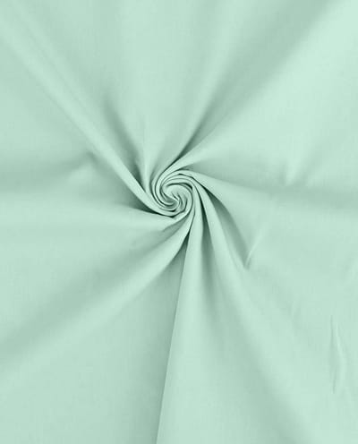 Poplin Katoen Uni Stof per Meter – Mint Groen – Glad & Stevig – 100% Katoen – Voor Kleding & Decoratie