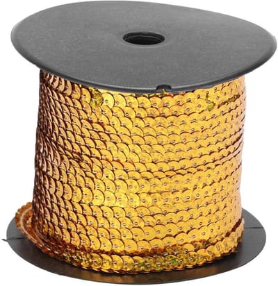 Dailygoods- Pailletten Trim 6mm - Decoratie Accessoires - Kostuums - Bruidskleding - Schoenen - Chemisch reinigbaar - Decoratietape