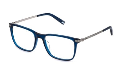 Fila VFIB01 Blu trasparente lucido 55/18/145 MAN Brilmonturen