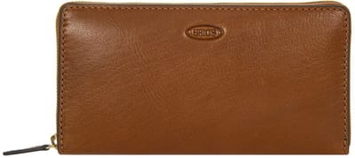 Bric's Volterra Verbena portemonnee RFID leer 19,5 cm - Dames - Horizontaal - tobacco