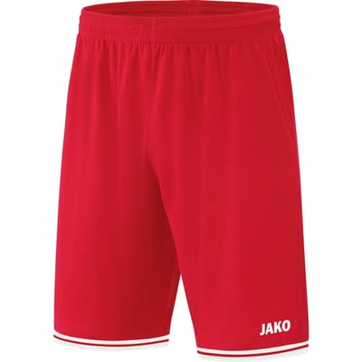 Jako Center 2.0 Basketbalshort Heren - Wit / Rood | Maat: L