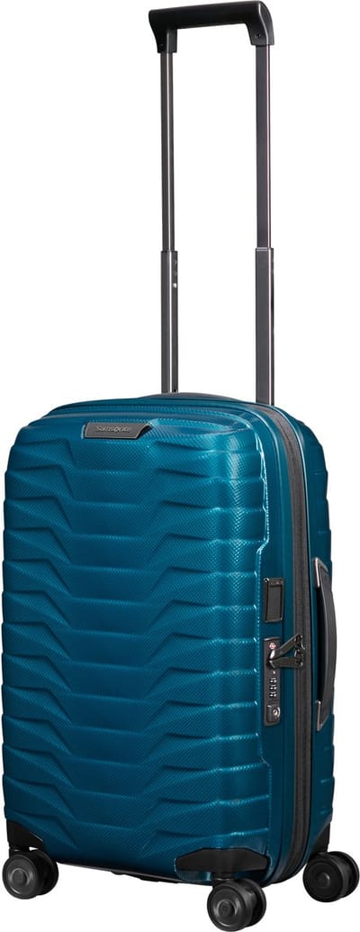 Samsonite lichtgewicht koffer - Proxis handbagage SP 55/20 x 35 cm uitbreidbaar - 44 l - petrol blue