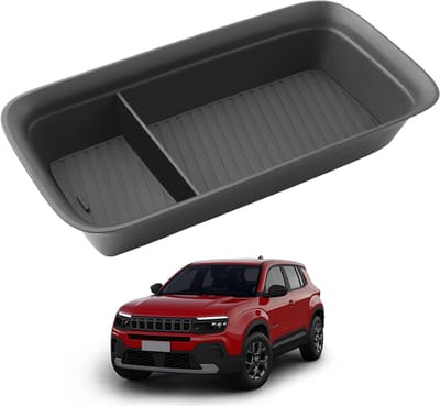 Opbergcompartiment voor de middenconsole van Jeep Avenger 2023-2025, armsteunopslag, antislip bodem, verbeterde opslagruimte en organisatie