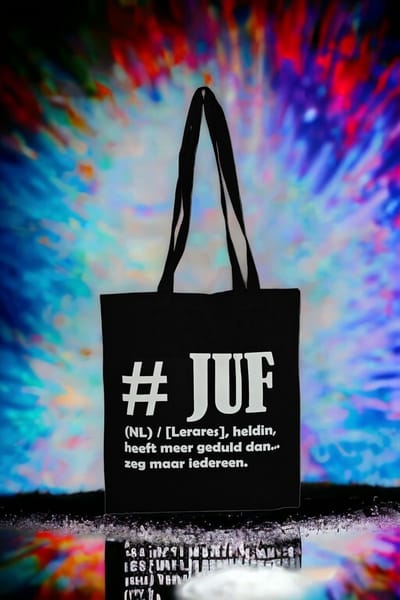 Tas - Juffendag - cadeau voor de juf
