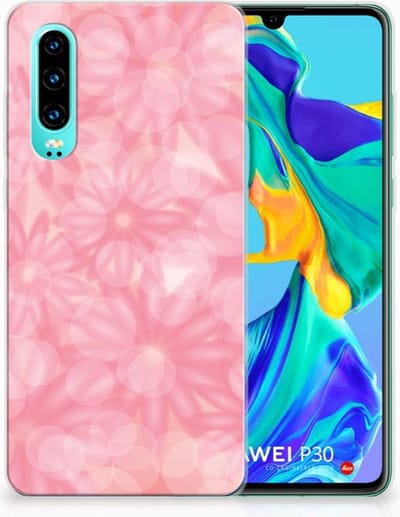 Huawei P30 TPU Case Spring Flowers