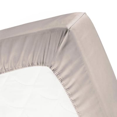 Cinderella - Topper Hoeslaken (tot 15 cm) - 160x200/210 cm - Taupe