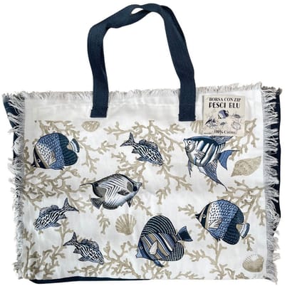Strandtas Italie - Vissen - Pesce