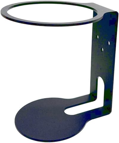 Luidspreker Muursteun - Audio Dock Houder - Muziek Luisteren - Robuuste Metalen Bouw - 10x9x7cm - Zwart