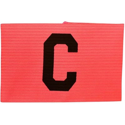 Precision - aanvoerdersband C - roze - maat senior