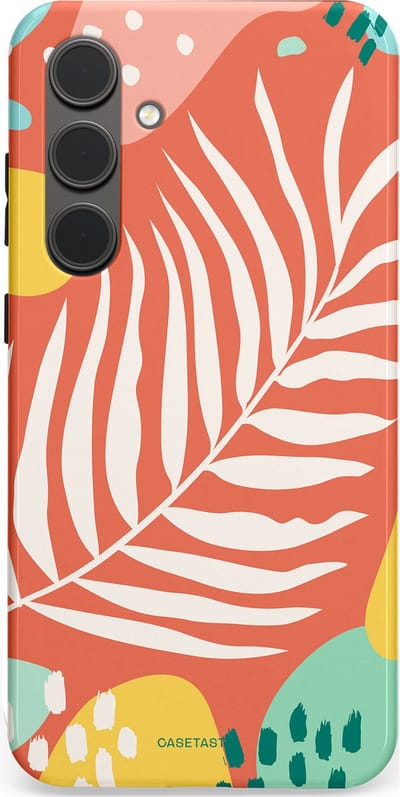 Casetastic Hoesje Geschikt voor Samsung S24 Plus - Stijlvolle Beschermende Duo-layer Case - Zomeravond