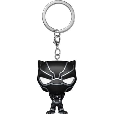 Funko Pocket Keychain! Marvel - Black Panther Keychain (New Classics)