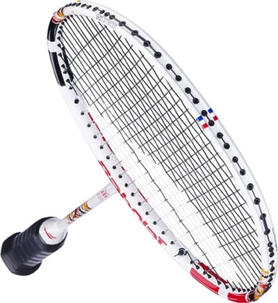 Babolat X-feel RISE badmintonracket - rood/wit - snelheid