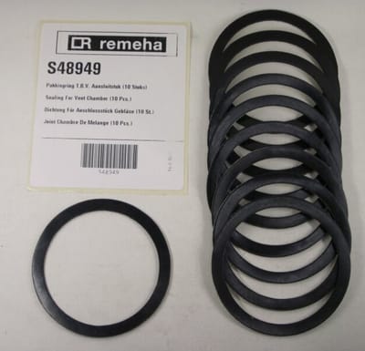 Remeha pakking tbv aansluitset (10 stuks) S48949