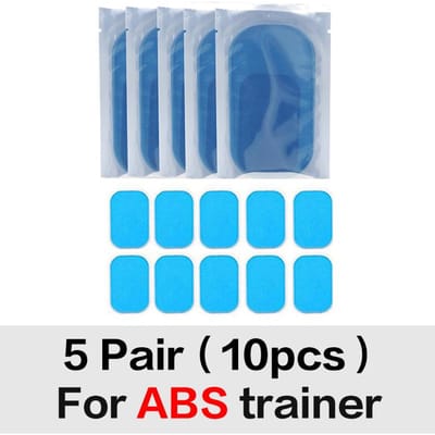 Gelpads voor EMS Heup- en buikspierentrainer Gewichtsverlies Spierstimulator Vervangende oefenapparaat Massager Gelpatch 5Bags(10pcs)