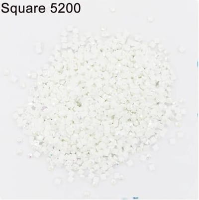 Diamond Painting Special steentjes Vierkant 5200 (20 gram/+- 2500 stuks)