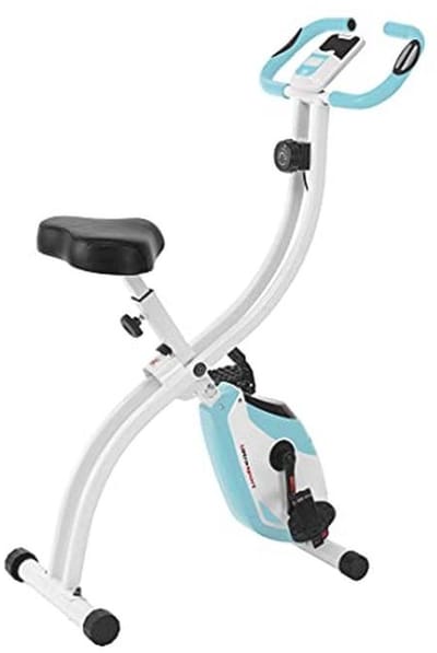 Hometrainer F-Bike 150 – Opvouwbare Fitnessfiets met Weerstandsniveaus en LCD-scherm