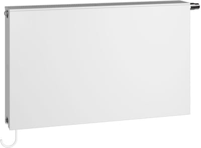 Kermi x-flair Warmtepomp ventielradiator middenaansluiting Plan Vplus Type 22 605x605mm Ventielpositie links PTP2L0600601L1K