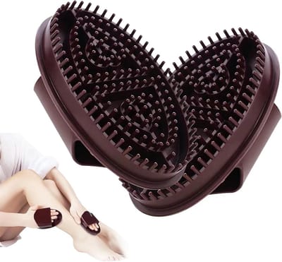 Set van 2 Professionele Massageborstels, Eenvoudig Schoon te Maken voor Meridianmassage, Gewichtsverlies en Lichaamsvormgeving