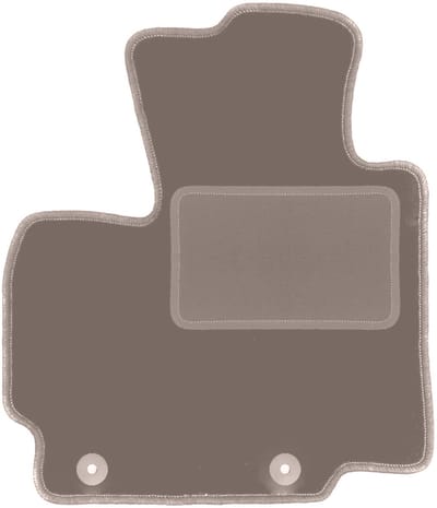 Beige bestuurdersmat voor: Mitsubishi Space Star II hatchback (2013-)