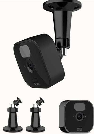 Cameramontage Beugel - Wandhouder Camera - Beveiliging Thuis - 360 Graden Verstelbaar - 2 Stuks - Zwart