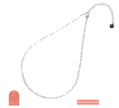 Go Dutch Label Collier Small Chain Link Zilverkleurig