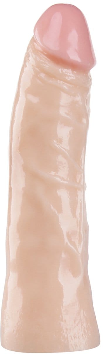 Being Fetish - Holle Penis Sleeve - PVC - 19 cm - Lichte Huidskleur