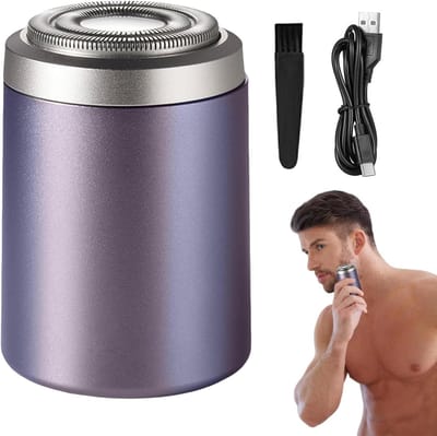 Elektrisch Scheerapparaat - Draagbare Trimmer - Precisie Scheren - 6600 RPM Motor - 13 x 11 x 6 cm - Zwart