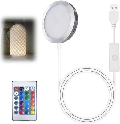 3D Printer LED Verlichtingsset voor Creatieve Projecten, Geschikt voor A1, A1mini, P1S, P1P en X1C, Eenvoudige Installatie, USB Adapter en Nachtlamp Modellen