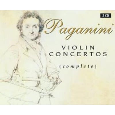 Paganinii -  Violin Concertos (Complete) - Alexandre Dubach - Klassiek - CD Box
