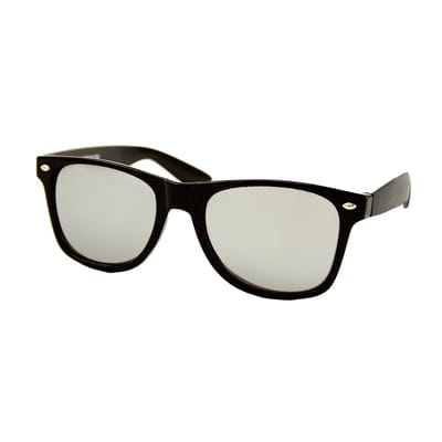 LOUD AND CLEAR® - Zonnebril - Festival Bril - Festival Zonnebril - Heren - Dames - Zwart - Zilver