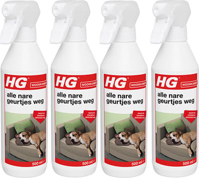 HG alle nare geurtjes weg 4 stuks