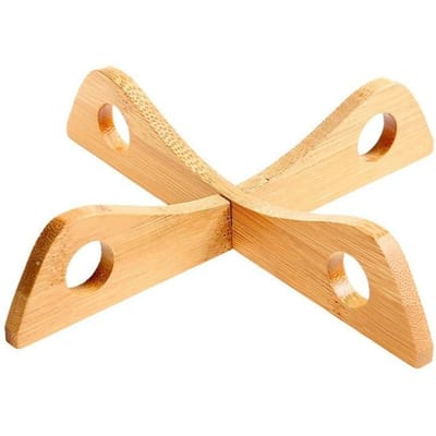 Houten Pot, Lepel Rust Warmte Isolatie Houten Pads Pannenlap Cteative Koken Opslag Keuken Accessoires