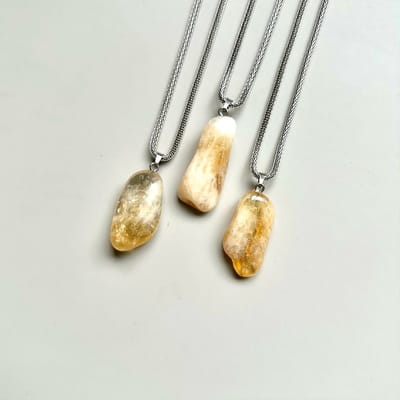 Gemstone ketting Citrien