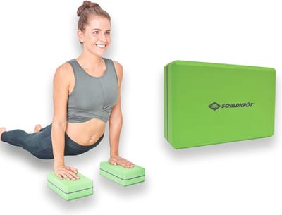 Yogablock voor Yoga en Pilates - Gripvast en Zacht Hardschuim in Verschillende Kleuren