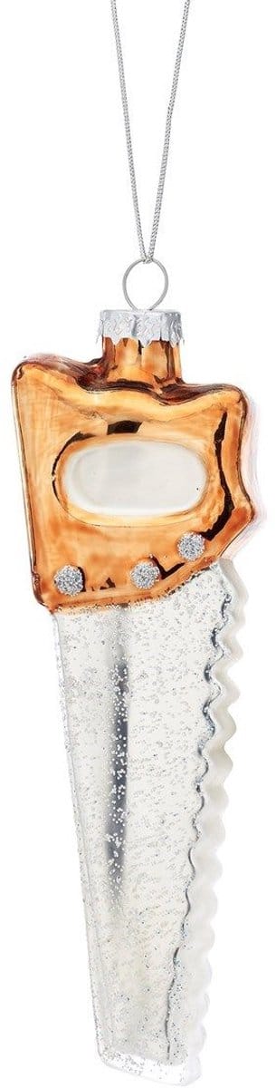 Kersthanger Handzaag Gold & Silver - Sass & Belle