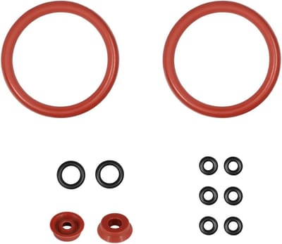 O-Ring Onderhoudsset voor Volautomatische Koffiemachines - 12-delige Voedselveilige Sealing Ring Set voor Zetgroep en Ontwateringsklep