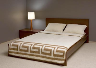 Wollen Deken 100% Premium Merino Wol Fluweelzacht - OnceDoce® 470 g/m² Ademend en Heerlijk Warm – COCO CREAM - Wasbaar - 220x200cm