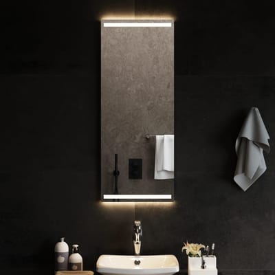 vidaXL - Badkamerspiegel - LED - 40x100 - cm