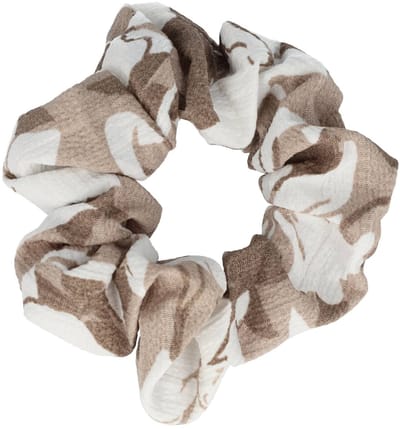 Haarsoires Haarelastiek Scrunchie – Gevlekt Patroon – Zwart Wit Grijs (kopie) - Haarkrinkel - Haar Elastiek met Stof - Zacht & Haarvriendelijk