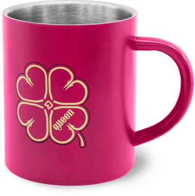 Pink Lady Vismok Drinkbeker Warm & Koud Dubbelwandig Geïsoleerd Roze Mok Visbeker Koffiebeker Vissen