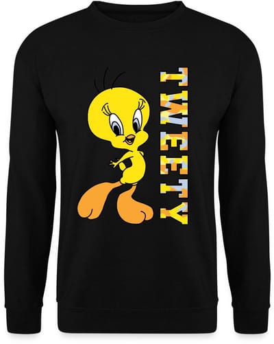 Looney Tunes Tweety Camouflage Sweater Heren