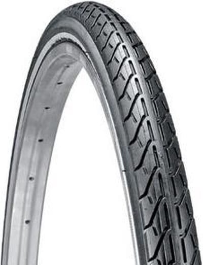 CST buitenband 28x1 1/8 Breaker reflectie (zwart)