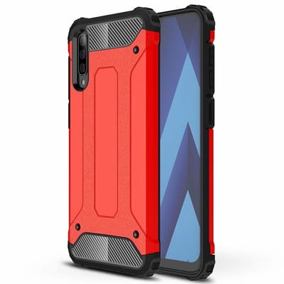 Hoesje Geschikt Voor Samsung Galaxy A50s/A30s Armor hoesje - Rood
