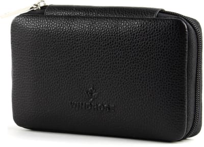 Windrose Beluga Sieraden & Juwelendoos - Leer - Zwart