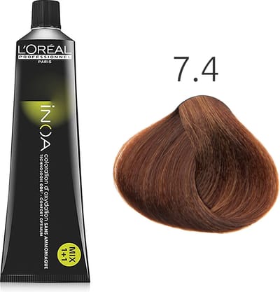 L'Oréal Professionnel - Haarverf - iNOA - 60ML - 7.4