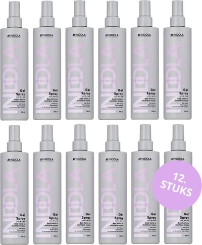 Indola - Finish Gel Spray - 12x300ml