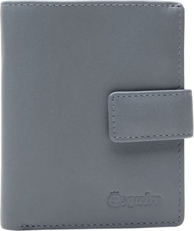 Esquire Leren Portemonnee Viktoria 62 Wallet Grey Grijs