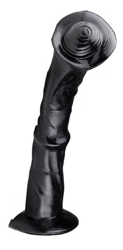 Dildo Animhole Zebra - Zwart