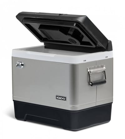Igloo Legacy Koelbox - 42L - AC- en DC-aansluitingen - 20°C Onder de Omgevingstemperatuur - Zilver